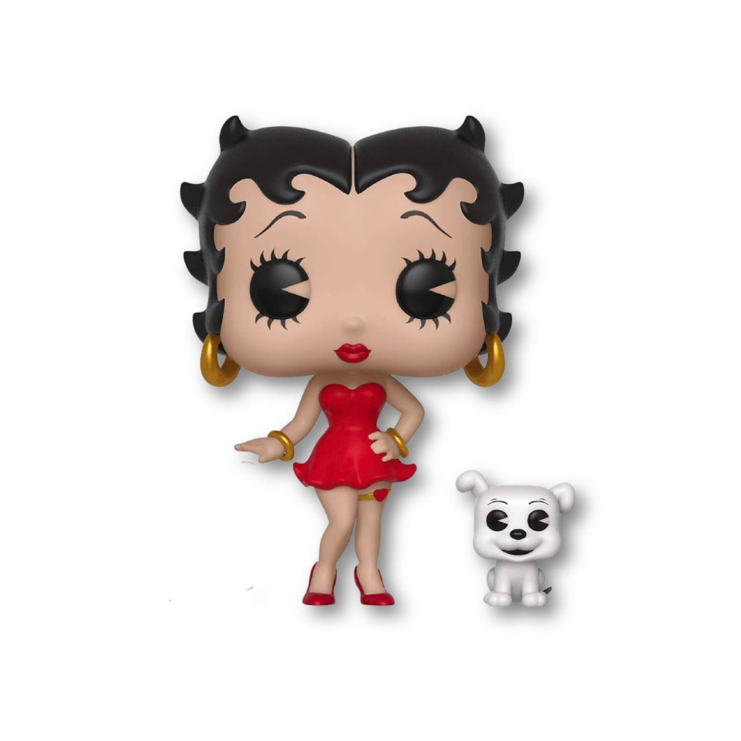 Funko Pop! Animation Betty Boop Elf Betty Boop and Pudgy (Funko Shop Edition Figure) #505