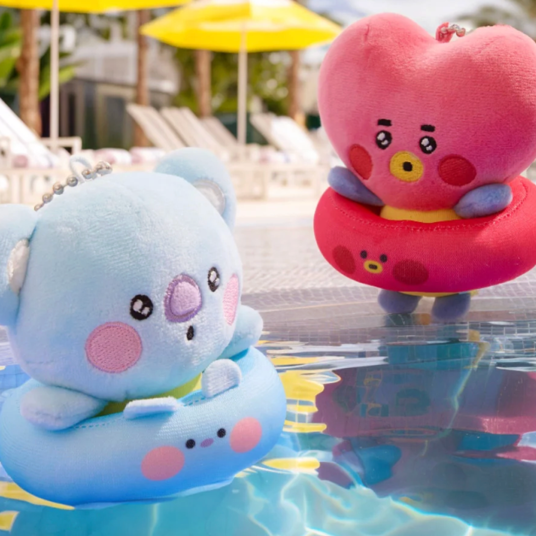 BTS BT21 Baby Plush Keyring Splash Edition