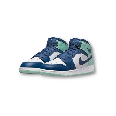 Jordan 1 Mid Mystic Navy Mint Foam (GS)