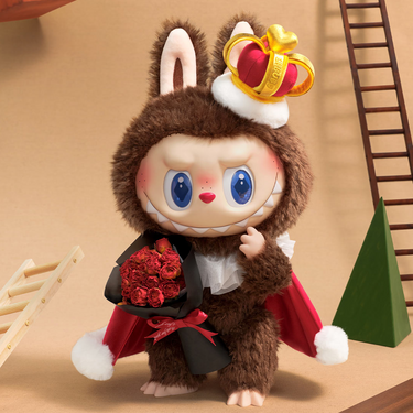 Pop Mart THE MONSTERS Let's Checkmate Series King-Vinyl Plush Doll