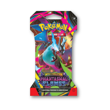 2025 Pokémon Mega Evolution Phantasmal Flames Sleeved Booster