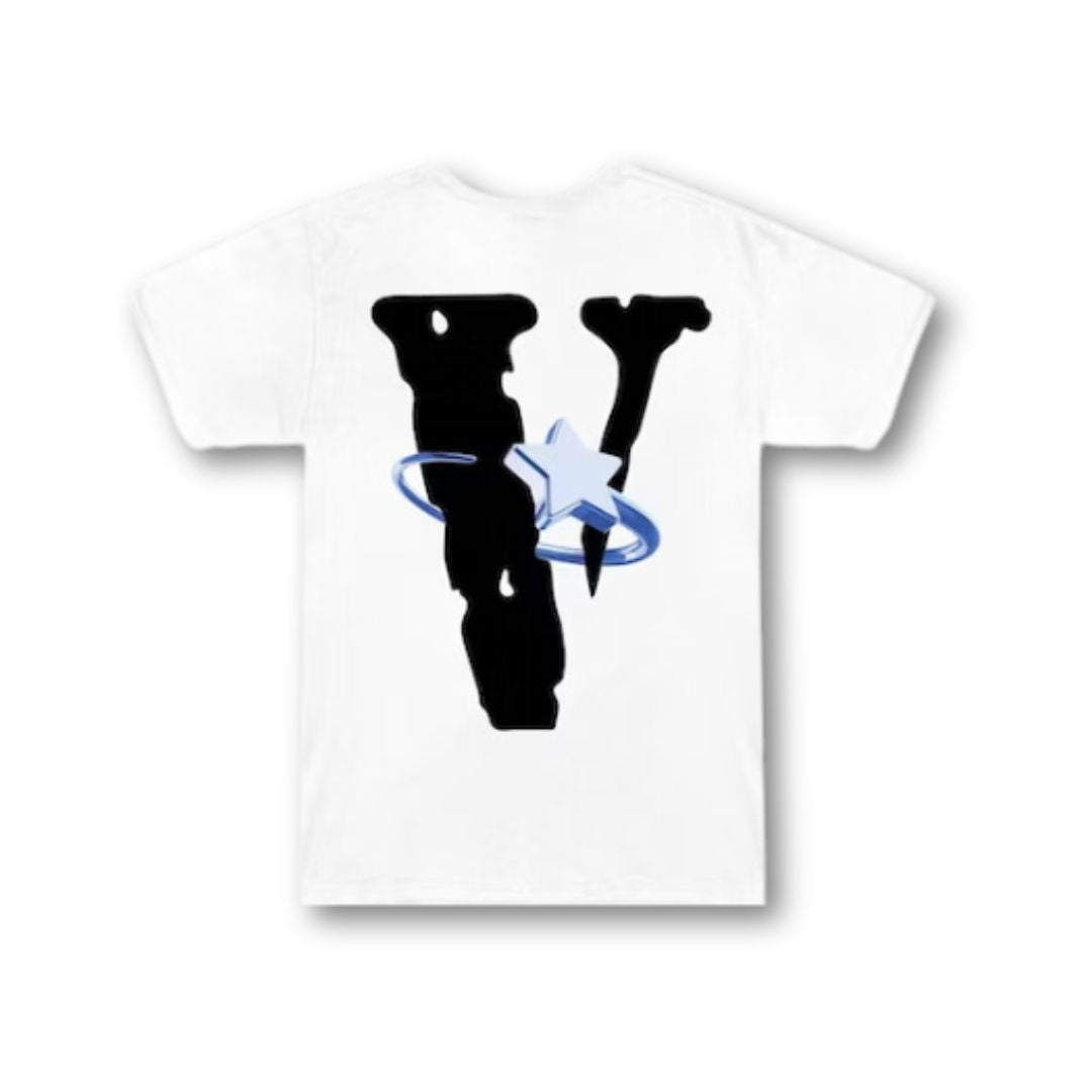 Pop Smoke x Vlone Halo T-Shirt White