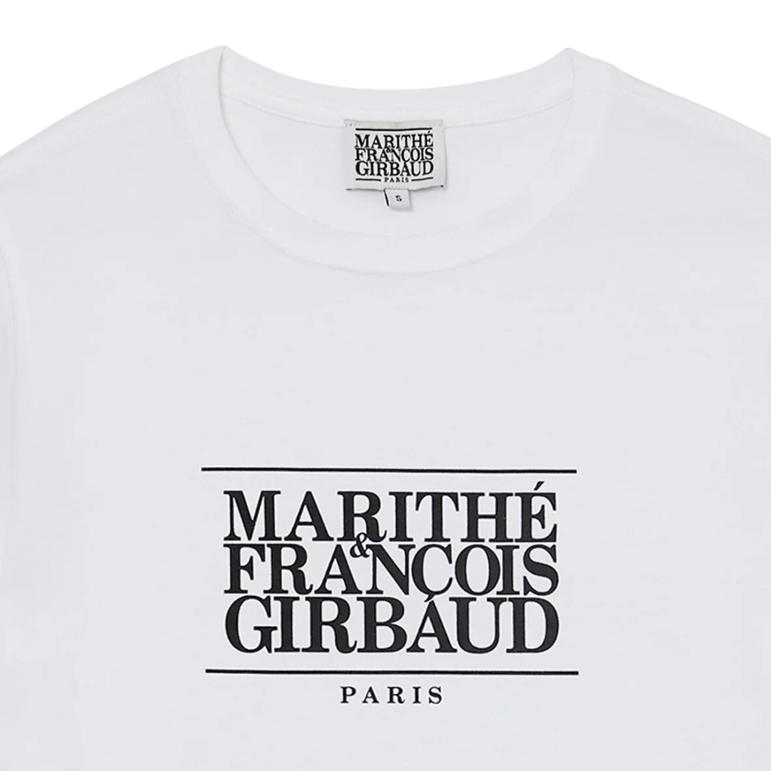 Marithé François Girbaud Classic Logo Tee White