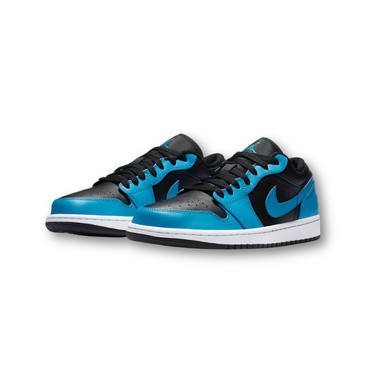 Jordan 1 Low Laser Blue Black