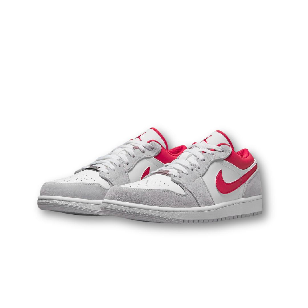 Air Jordan 1 Low SE Light Smoke Grey Gym Red