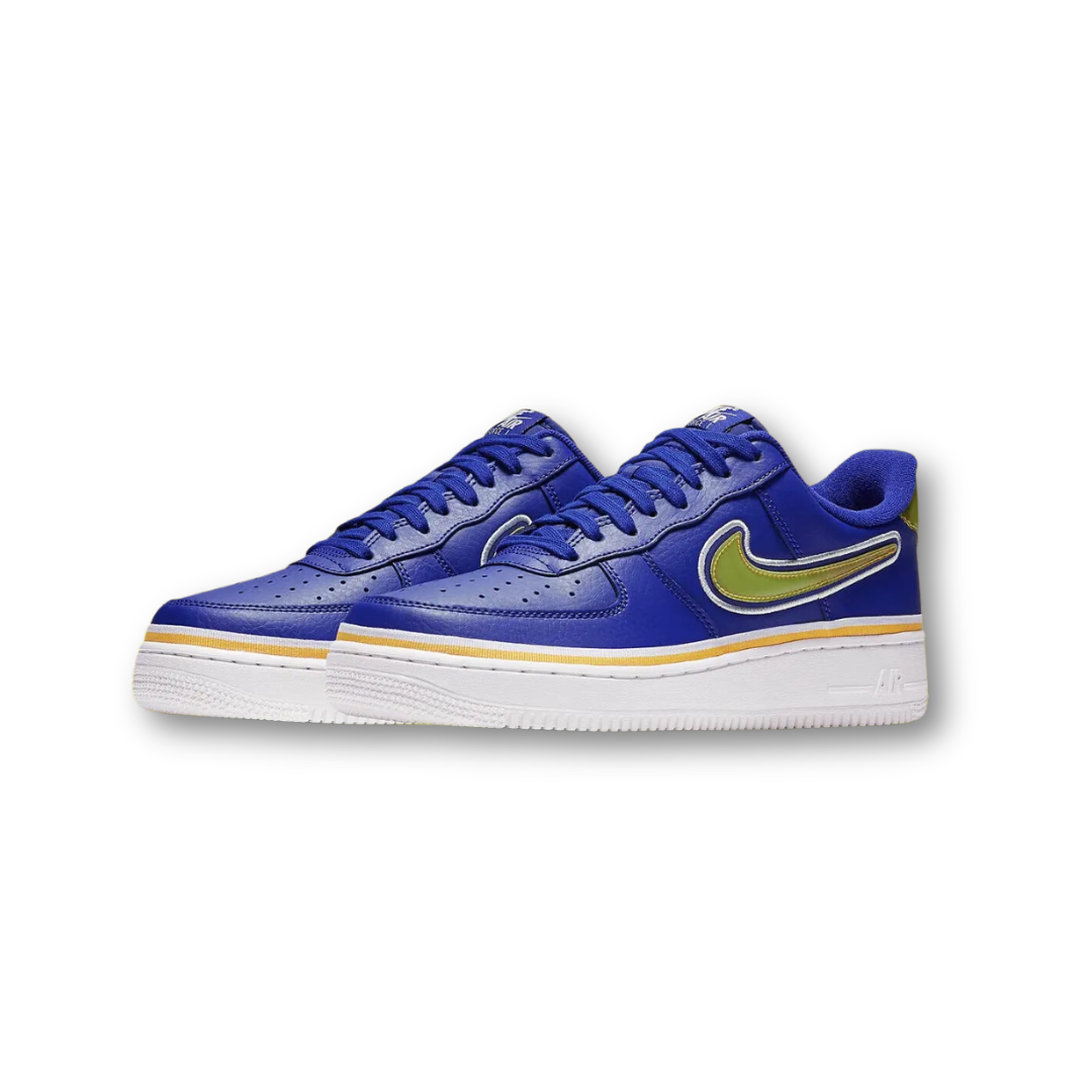 Nike Air Force 1 Low Sport NBA Deep Royal University Gold