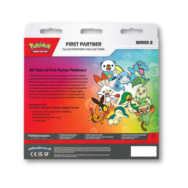2026 Pokémon Mega Evolution First Partner Illustration Collection Series 2