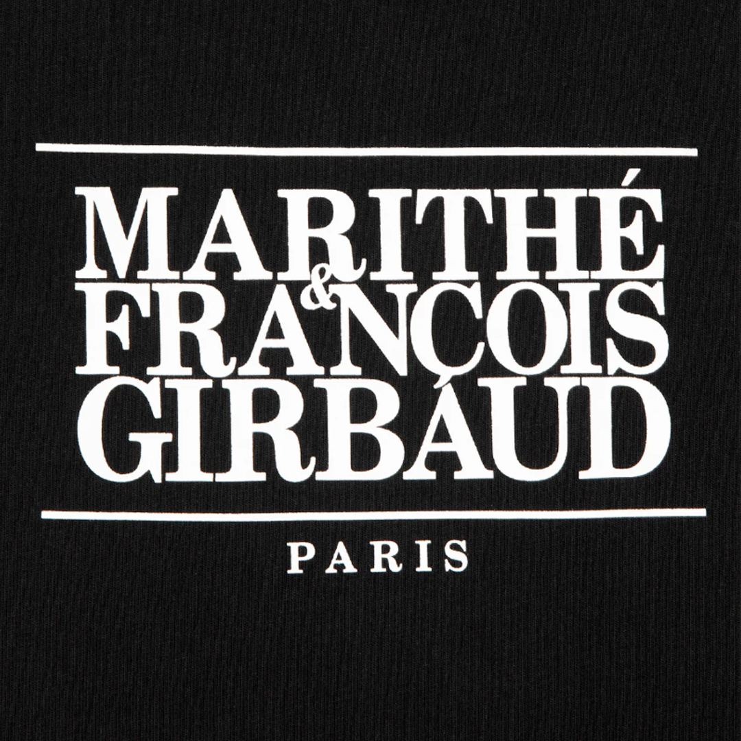 Marithé François Girbaud Classic Logo Tee Black