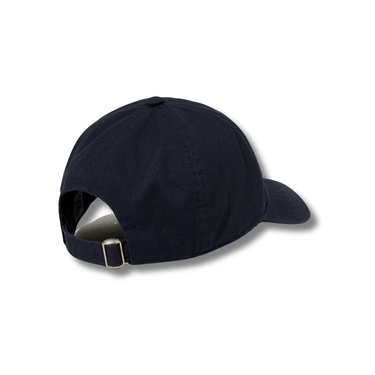 Marithé François Girbaud Heart Lettering Logo 5 Panel Cap Navy