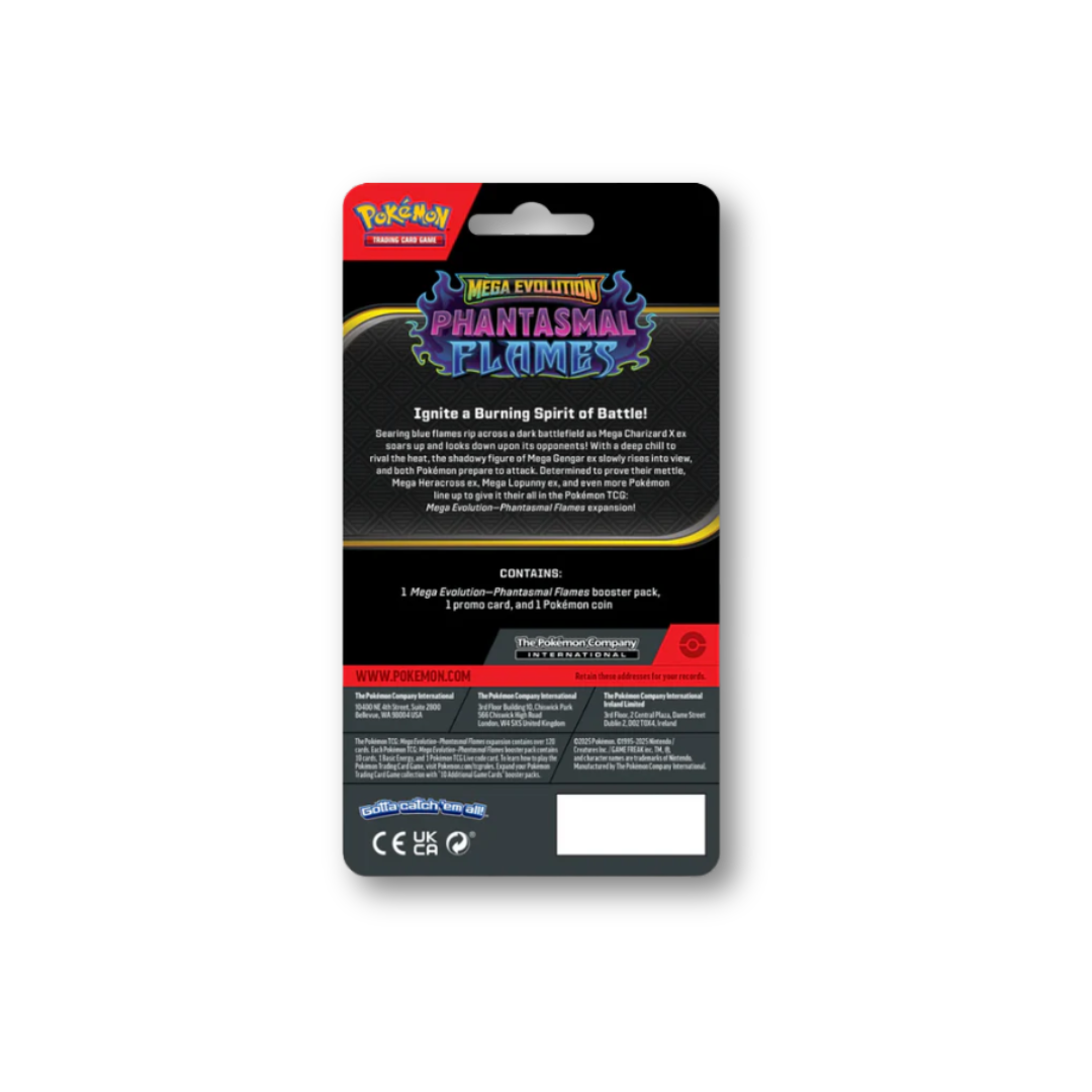 2025 Pokémon Mega Evolution Phantasmal Flames Checklane Blister Cottonee