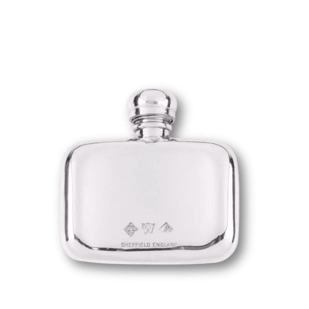 Supreme Pewter Mini Flask Silver