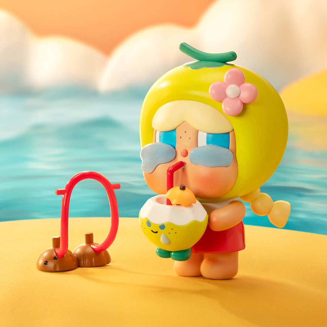 Pop Mart CRYBABY Coconut Figure Green