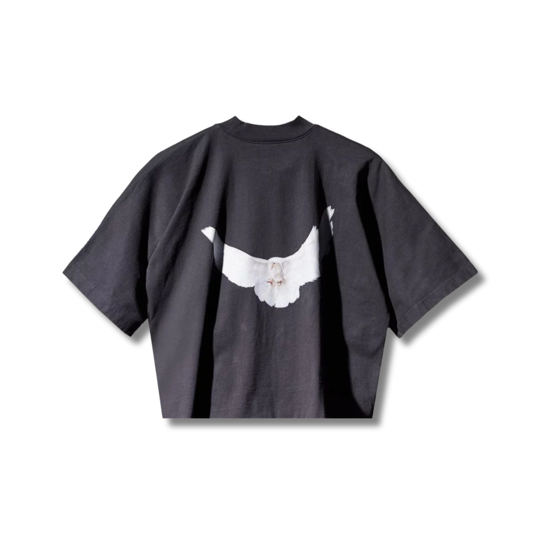 Yeezy Gap Engineered by Balenciaga Dove No Seam Tee Black