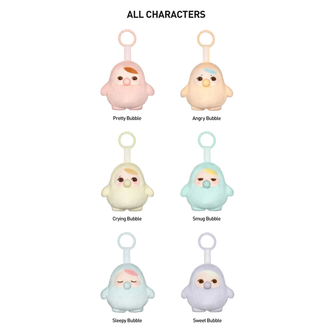 Pop Mart PUCKY BEANIE BUBBLE UP SERIES-Plush Pendant Blind Box *Individual