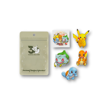 Pokémon Sticker Set Timeless Adventure Kanto