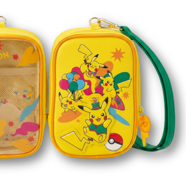 USJ Universal Studios Japan 25th Anniversary - Pokémon Pikachu Gadget Case Multi-purpose Transparent