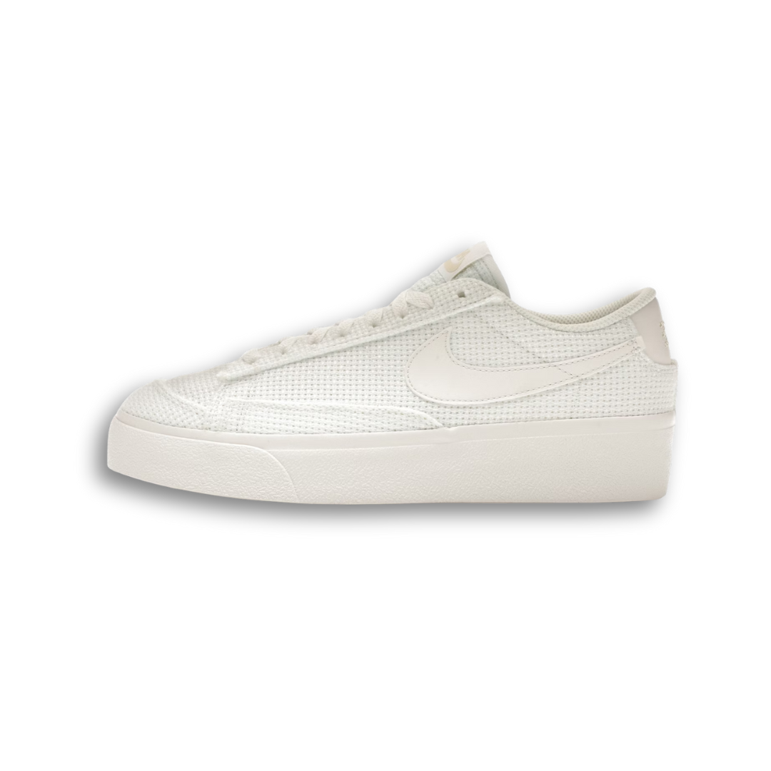 Nike Blazer Low Platform Woven Summit White (Women's)