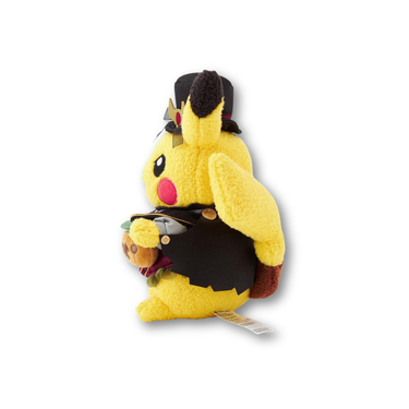 Pokemon Center Original Plush Halloween Ghost Chateau Pikachu