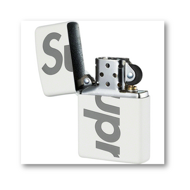 Supreme Glow In The Dark Zippo White