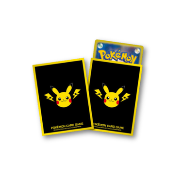 Pokémon Card Game Deck Shield: Pikachu and Thunder (64 Sleeves)