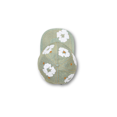 Denim Tears Cotton Wreath Raw Denim Cap Dirty Wash