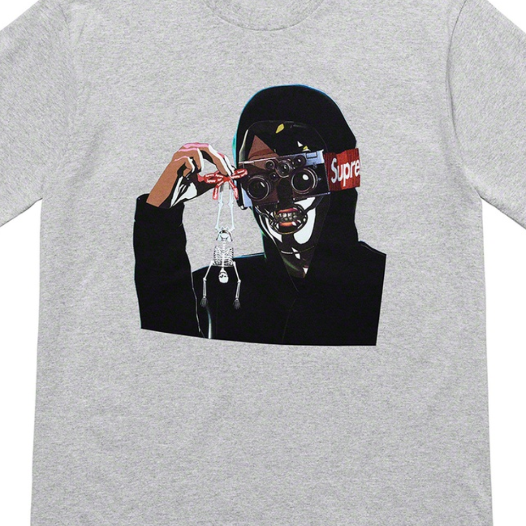 Supreme Creeper Tee Heather Grey – Drop Streetwear