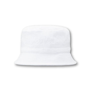 Supreme LACOSTE Velour Crusher White