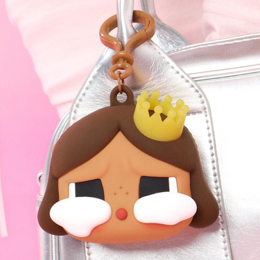 POP MART CRYBABY SHINY SHINY Series-Earphone Case Brown