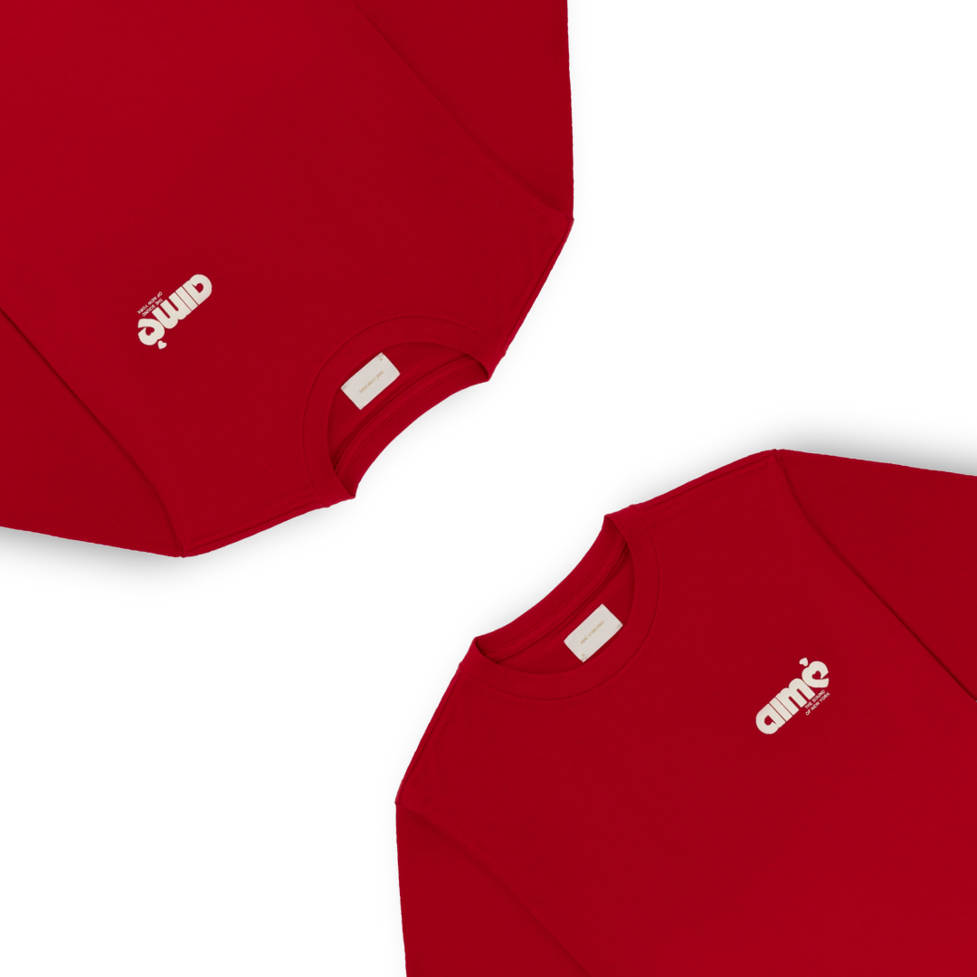 Aimé Leon Dore Sound Tee Equestrian Red