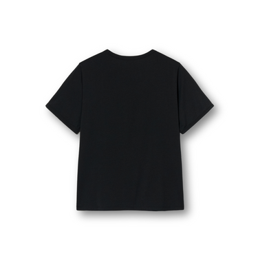 Marithé François Girbaud W La Ville Rose Tee Black