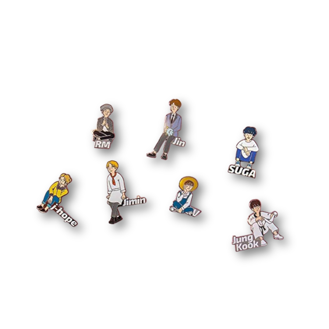 BTS WORLD Pin BADGE