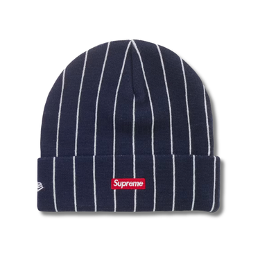 Supreme New Era® Devil S Logo Beanie Stripe