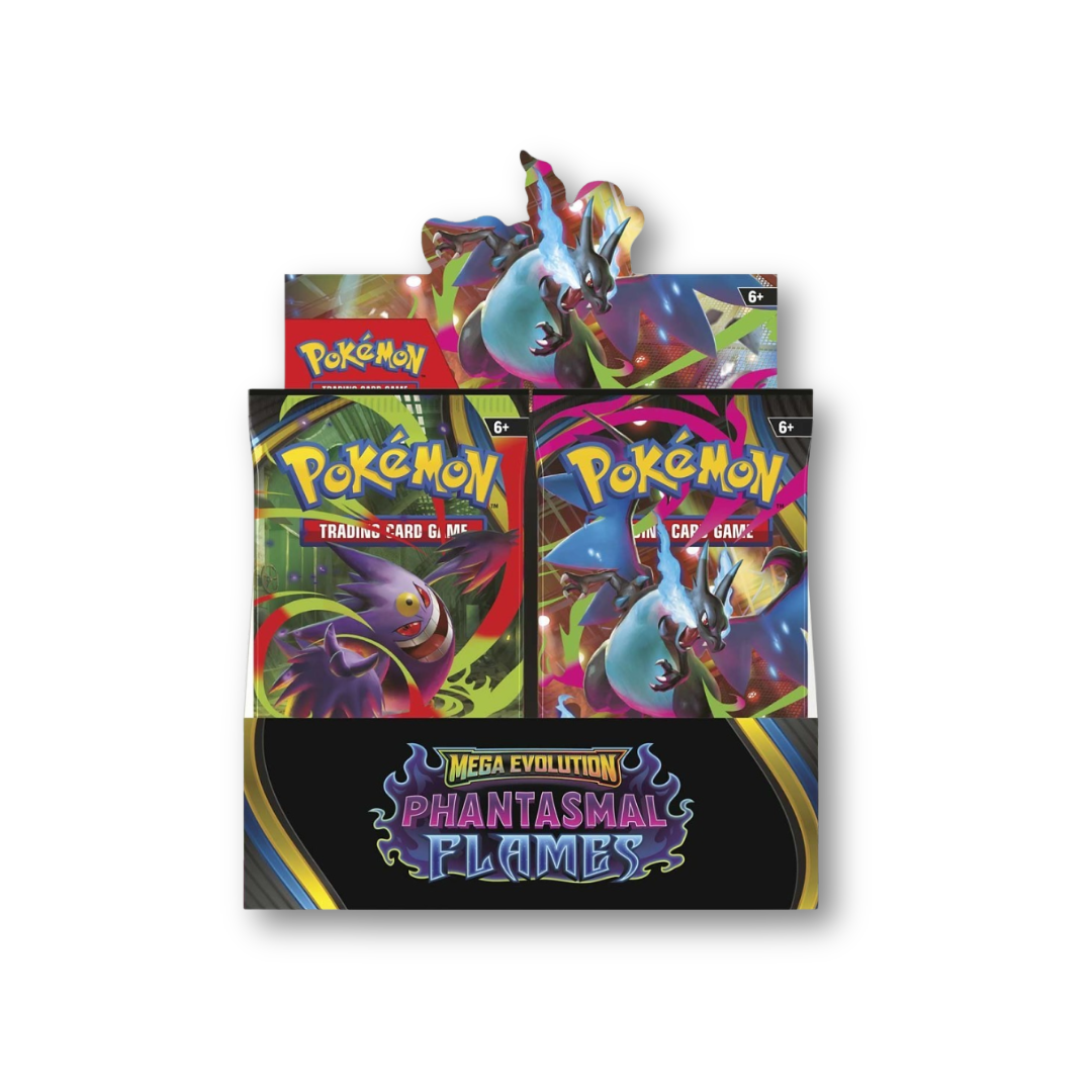 2025 Pokémon Mega Evolution Phantasmal Flames Booster Box