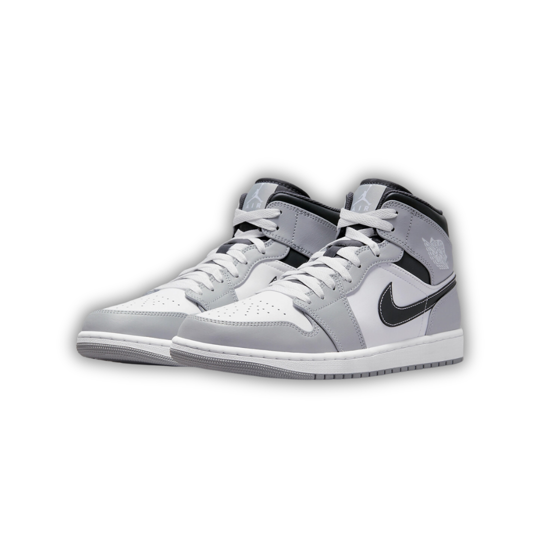 Air Jordan 1 Mid Light Smoke Grey Anthracite