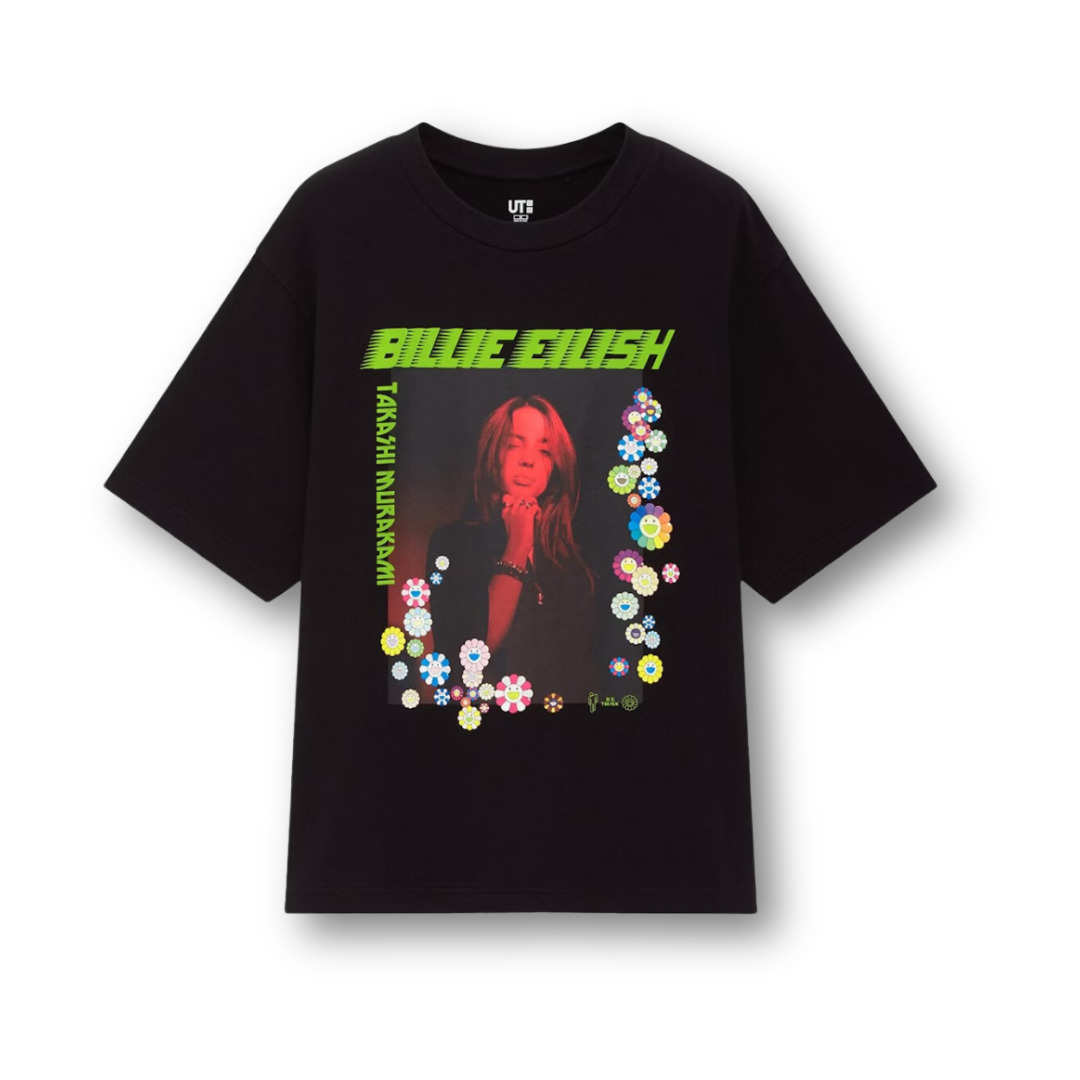 Uniqlo x Billie Eilish x Takashi Murakami Tee Black (Women's)