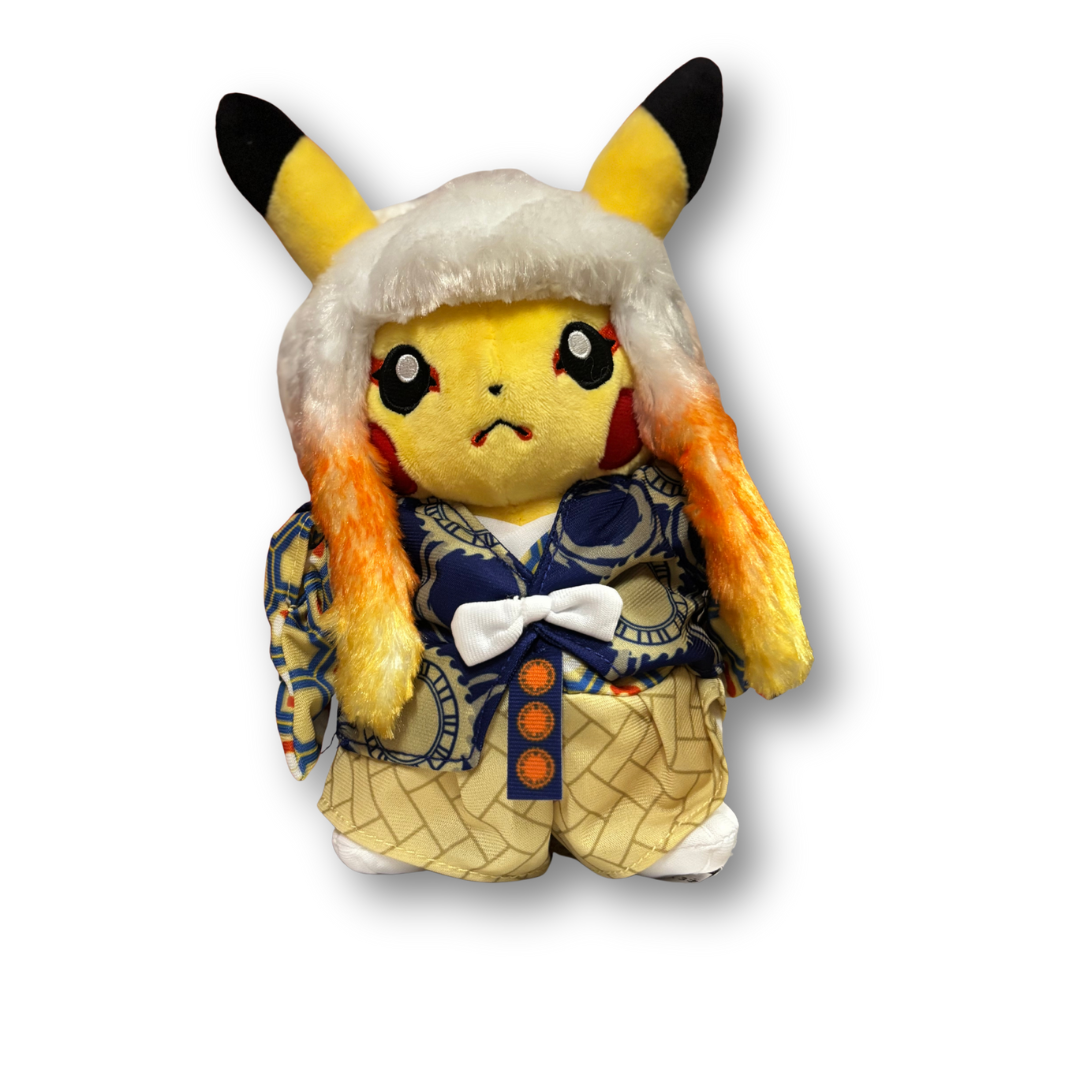 Pokémon Plush Mascot Pikachu Kabuki (Pokémon Center Tokyo Limited Edition)
