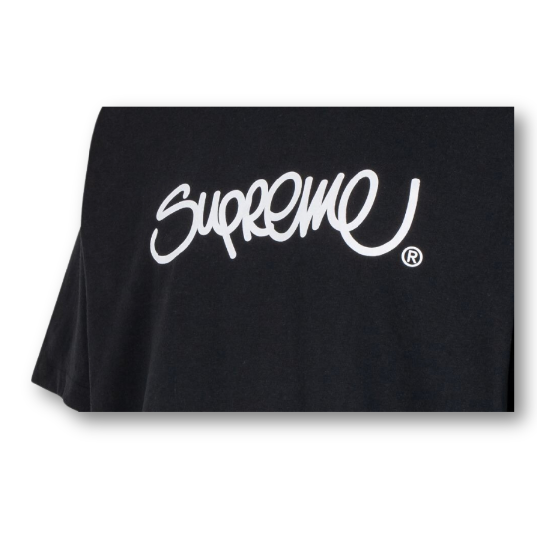 Supreme Handstyle Tee Black