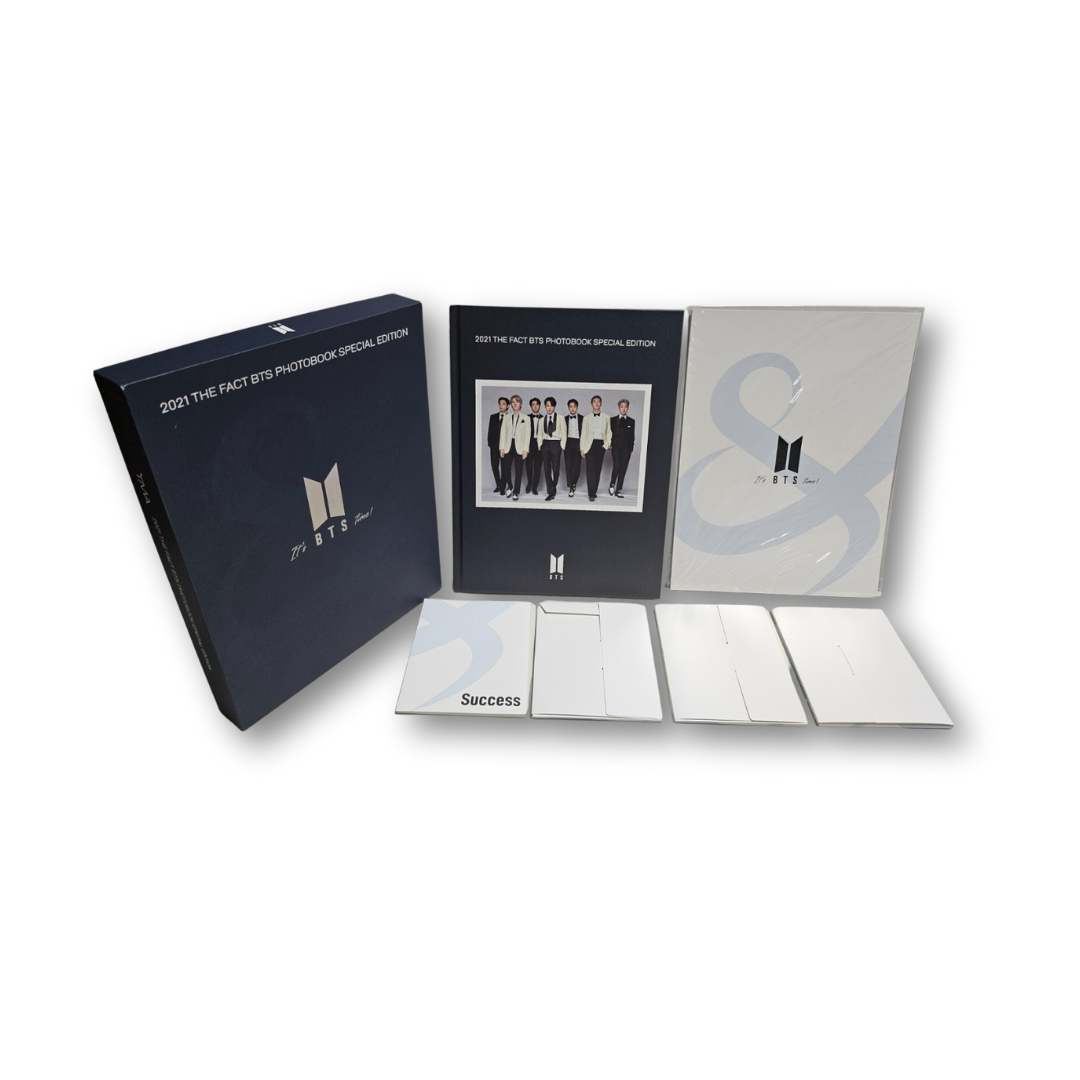 2021 THE FACT BTS PhotoBook Special Addition Singapore & Malaysia