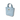 Marithé François Girbaud Classic Logo Canvas Tote Bag Light Blue