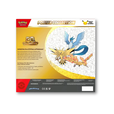 Pokémon TCG 30th Celebration Poster Collection
