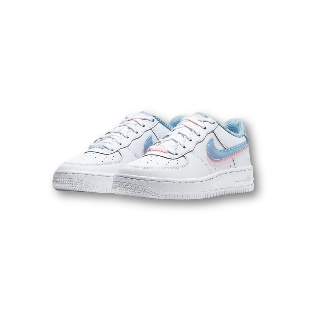 Nike Air Force 1 Low LV8 Double Swoosh Light Armory Blue (GS)
