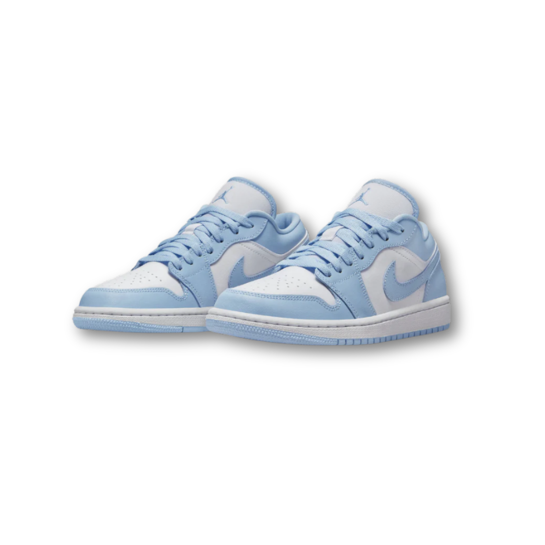 Jordan 1 Low White Ice Blue (Women's)