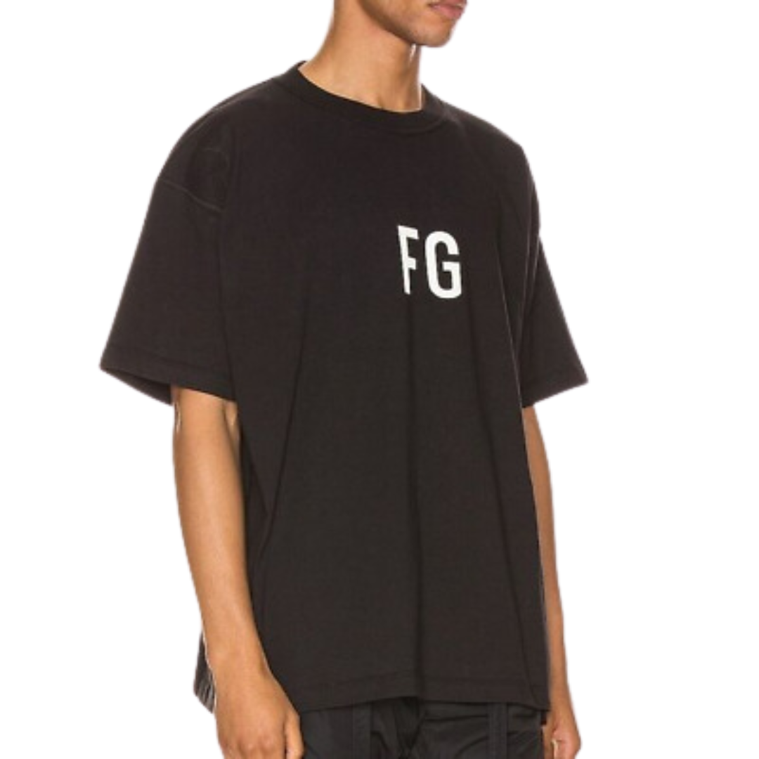 Fear of God FG Logo T-Shirt Vintage Black