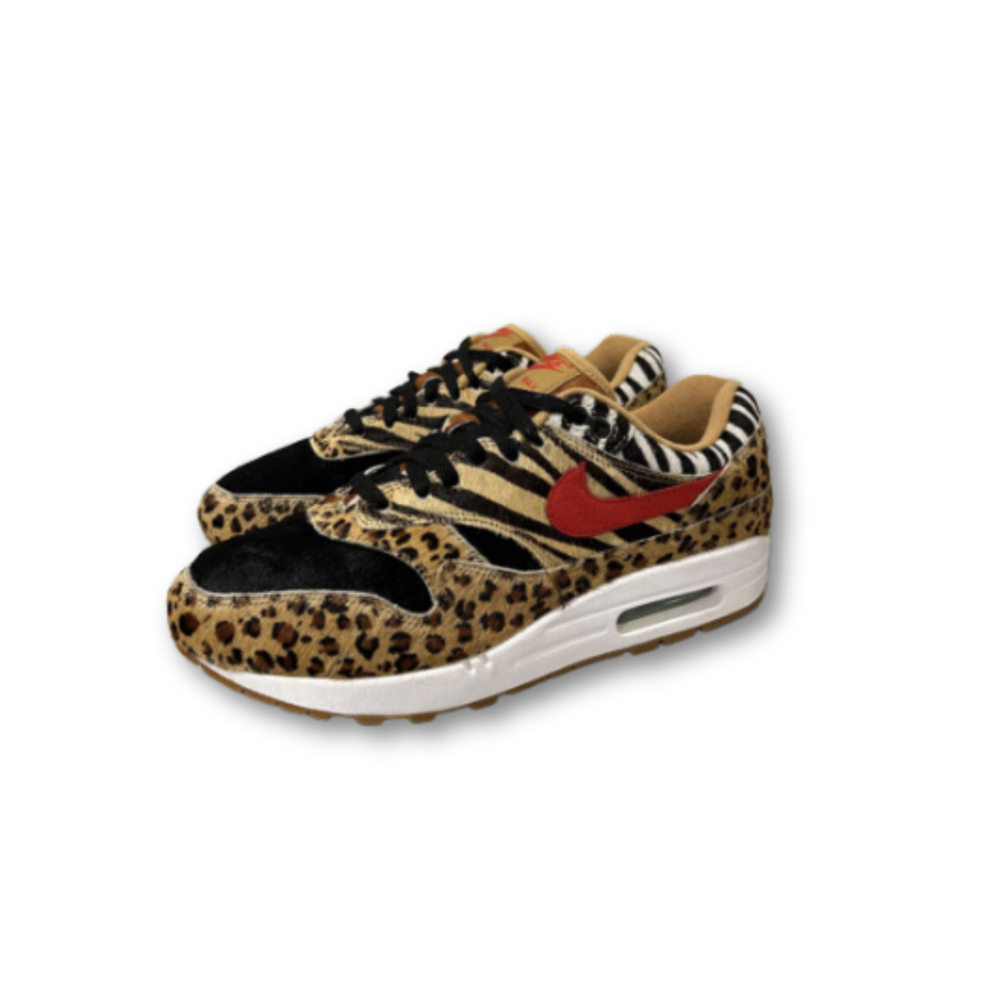 Nike Air Max 1 Atmos Animal Pack 2.0 (All Black Box) (2018)