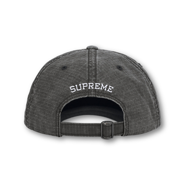 Supreme Arabic Logo Ripstop 6-Panel Black