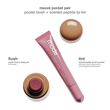 Rhode Pocket Pair Limited Edition Set (Sleepy Girl + Pretzel - A Mauve Pair)