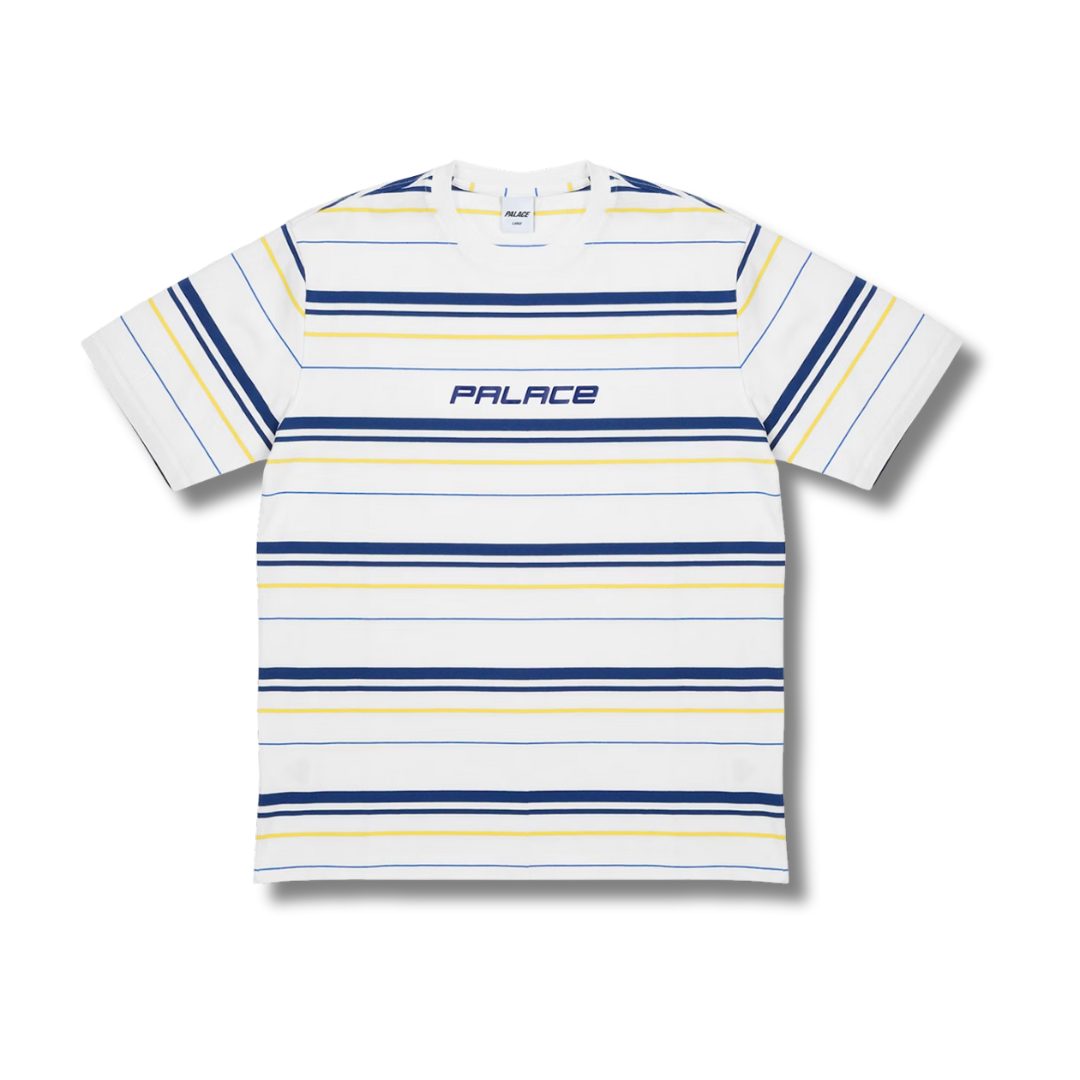 Palace Multi Striper T-Shirt White