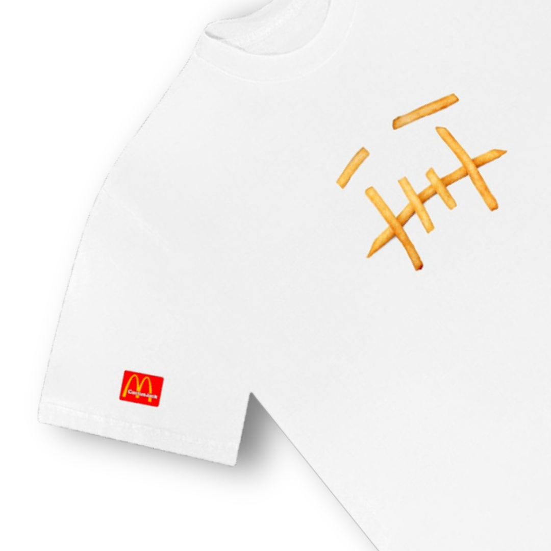 Cactus Jack Travis Scott McDonald's Fry Tee White