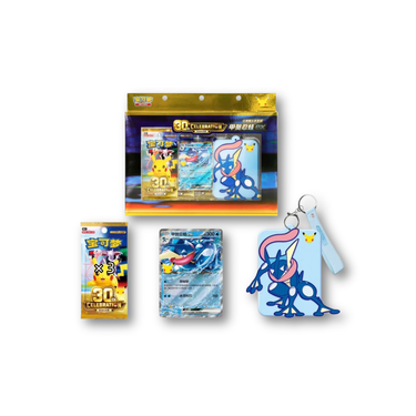 Pokémon TCG: 30th Celebration Greninja Card Display Set - Simplified Chinese