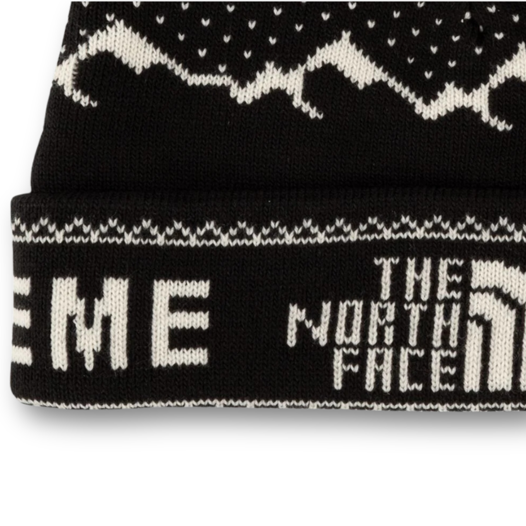 Supreme The North Face Fold Beanie Black